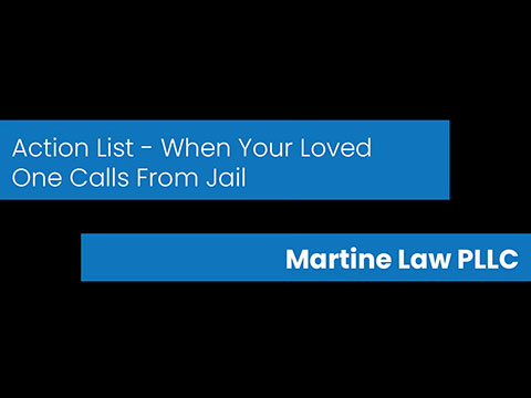  Action List - When Your Loved One Calls From Jail